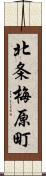 北条梅原町 Scroll