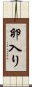 卵入り Scroll