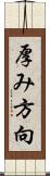 厚み方向 Scroll