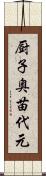 厨子奥苗代元 Scroll