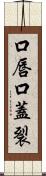 口唇口蓋裂 Scroll