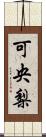 可央梨 Scroll