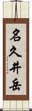 名久井岳 Scroll