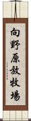 向野原放牧場 Scroll