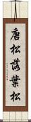 唐松 Scroll