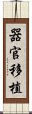 器官移植 Scroll