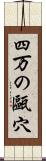 四万の甌穴 Scroll