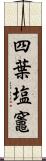 四葉塩竈 Scroll