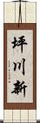 坪川新 Scroll