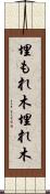 埋もれ木 Scroll