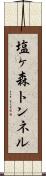 塩ヶ森トンネル Scroll