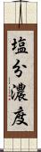 塩分濃度 Scroll