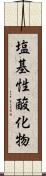 塩基性酸化物 Scroll