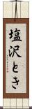 塩沢とき Scroll