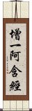 增一阿含經 Scroll