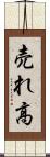 売れ高 Scroll