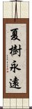 夏樹永遠 Scroll