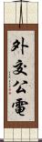 外交公電 Scroll