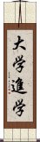 大学進学 Scroll