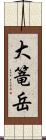 大篭岳 Scroll
