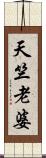 天竺老婆 Scroll