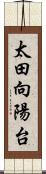 太田向陽台 Scroll