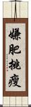 嫌肥挑瘦 Scroll