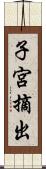 子宮摘出 Scroll