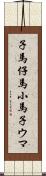 子馬 Scroll