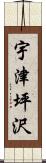 宇津坪沢 Scroll