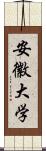 安徽大学 Scroll