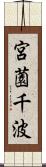 宮薗千波 Scroll