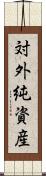 対外純資産 Scroll