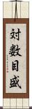 対数目盛 Scroll