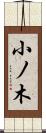 小ノ木 Scroll