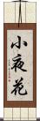 小夜花 Scroll