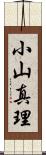 小山真理 Scroll