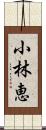 小林恵 Scroll