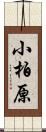 小柏原 Scroll