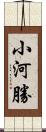 小河勝 Scroll