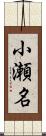 小瀬名 Scroll