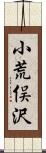 小荒俣沢 Scroll