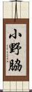 小野脇 Scroll