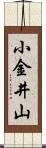 小金井山 Scroll