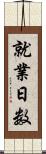 就業日数 Scroll