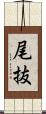 尾抜 Scroll
