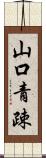 山口青疎 Scroll