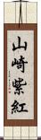 山崎紫紅 Scroll