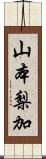 山本梨加 Scroll