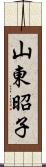 山東昭子 Scroll